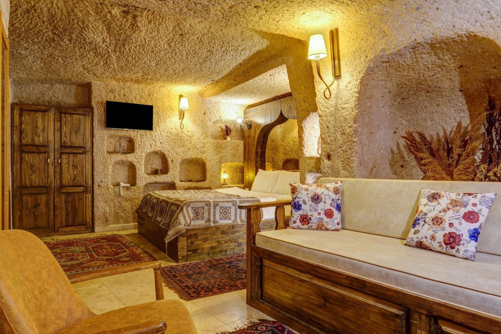 Vasil Cave Hotel Üçhisar Rum bild